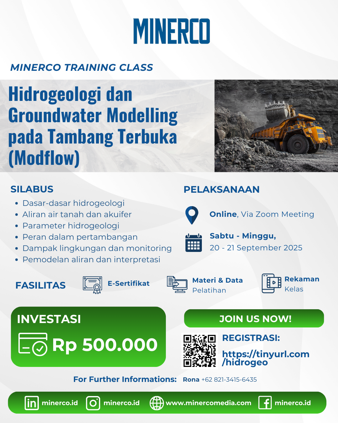 Hidrogeologi & Groundwater Modelling (Modflow)